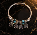 Trendy Gold Charm Bracelet