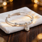Trendy Crystal Bracelet – Elegant Jewelry for Women and Girls
